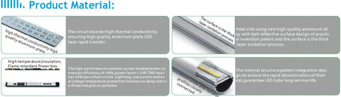 Tubes compatibles du ballast léger LED T8 2700-6500K le TDC avec la longue durée de vie
